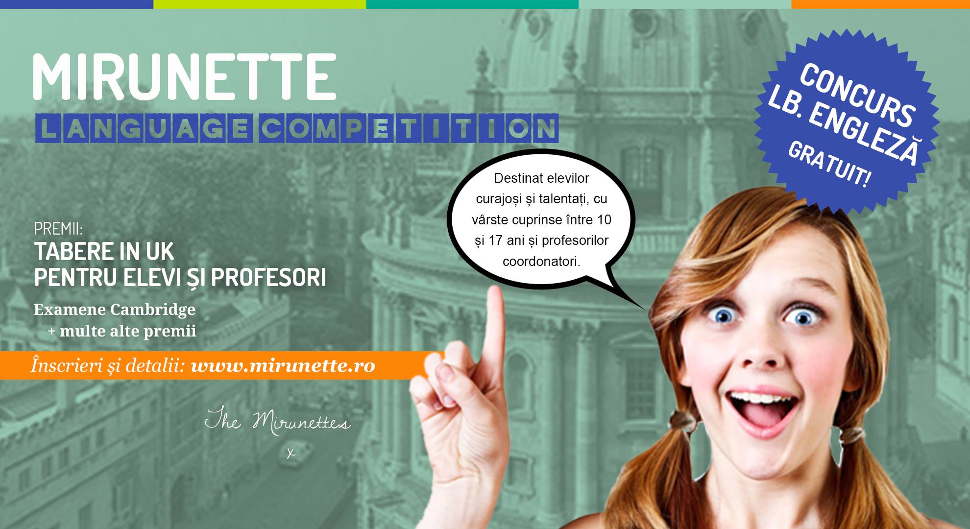 Școala Intuitext susține Mirunette Language Competition