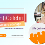 Interviu EXCLUSIV cu ELA CRĂCIUN pentru campania #Părințicelebri-interviuri despre educație