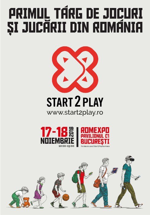 Jocuri și jucării pentru toate vârstele la Târgul Start2Play, ediția a II-a